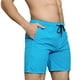 thumbnail image 1 of Pantalones cortos casuales de corte recto para hombre, pantalones de playa de tendencia costera, 1 of 6
