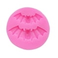 thumbnail image 2 of CoreLiving Halloween Silicone Molds, Bat Ghost Pumpkin Fondant and Chocolate Trays, Flexible Non-Stick Baking Supplies for Spooky Party Decoration, 2 of 3