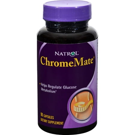 NATROL - ChromeMate Patented Chromium - 90 Capsules