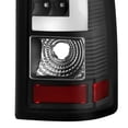 thumbnail image 6 of AKKON - For 2003 2004 2005 2006 Silverado 1500 2500HD 3500 LED [Tube Bar] Black Tail Lights + Smoked Full LED 3rd Brake Lamp, 6 of 7