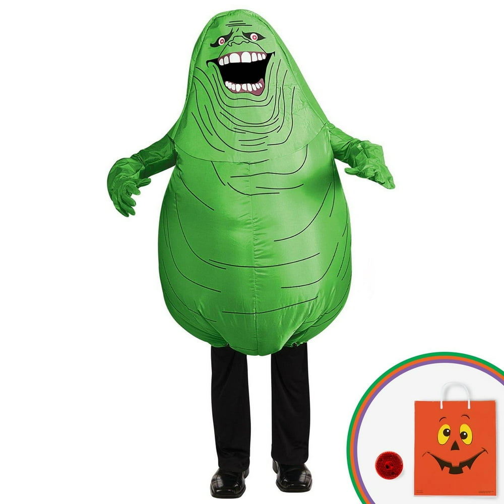 Ghostbuster Inflatable Slimer Child Costume Kit with Free Gift