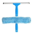 thumbnail image 3 of MR.Siga Professional Window Cleaning Combo Squeegee and Microfiber Window Scrubber,10 inch, Blue, 3 of 10