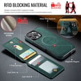 thumbnail image 3 of For iPhone 13 Pro Max 13Pro Phone Case Wallet Case with Card Holder Magnetic For iPhone 13 Pro Max Leather Phone Cases, 3 of 10