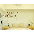 thumbnail image 2 of Tree Branches Wall Decal Love Birds Vinyl Sticker Nursery Leaves 56" Wide X 28" High Left to Right #1226, 2 of 2