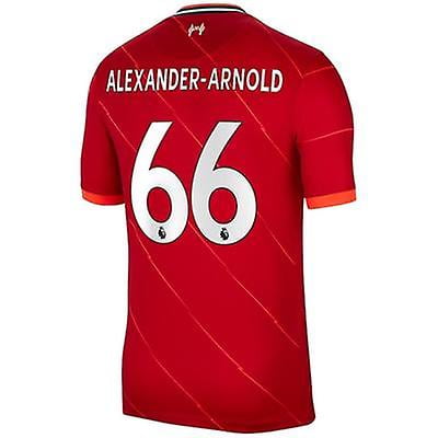 21-22 Liverpool F.c. Home Shirt Number 66 Trent Alexander-arnold