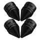 thumbnail image 3 of Valve Caps For Cars 4Pcs Black Tire Valve Cap Cone Shape Protector For Daily Use Vehicle, 3 of 5