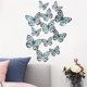 thumbnail image 4 of 12 pegatinas de pared de mariposa hueca con textura de metal 3D. Wmkox8yii fhajkh506, 4 of 6