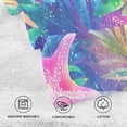 thumbnail image 5 of Yayeee 2 Pack Hand Towels for Bathroom 100% Cotton 16" x 28" Soft Absorbent Kitchen Towel, Colorful Starfish, 5 of 7