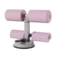 thumbnail image 2 of Portable Nordic Hamstring Correa Acolchada Tobillo Bar Equipo auxiliar Ejercicio abdominal para gimnasio Fitness Entrenamiento Equipo , Rosado Soledad Incorporarse, 2 of 7