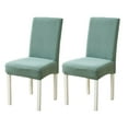 thumbnail image 1 of Fundas para sillas de comedor, juego de 2 fundas para sillas, fundas para sillas de comedor, fundas elásticas para sillas de cocina, 1 of 5