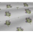 thumbnail image 5 of oneOone Viscose Jersey White Fabric Leaves & Flower Floral Sewing Fabric By The Yards Printed Diy Clothing Sewing Supplies 60 Inches Wide, 5 of 5