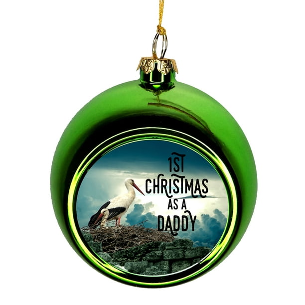 Daddy Christmas Ornament - Daddys First Christmas Ornament Christmas DÃ ...