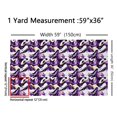 thumbnail image 3 of Manfei Girls Purple Aesthetic Fabric by the Yard (10 Yards), Graffiti Splash Decorative Fabric by the Yard, Watercolor Gradient Sewing & Crafting Fabric, Stylish Living Room Decorative, 3 of 6