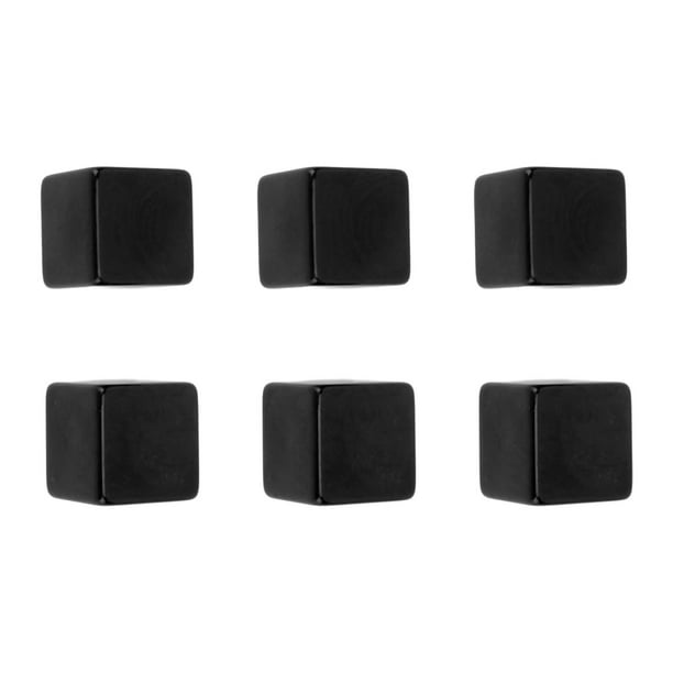 Unfinished Dice,6PCS Blank Dice Cubes DIY Unfinished Dice Blocks Teaching  Party Puzzle 6 Sided Dice Plastic Cubes