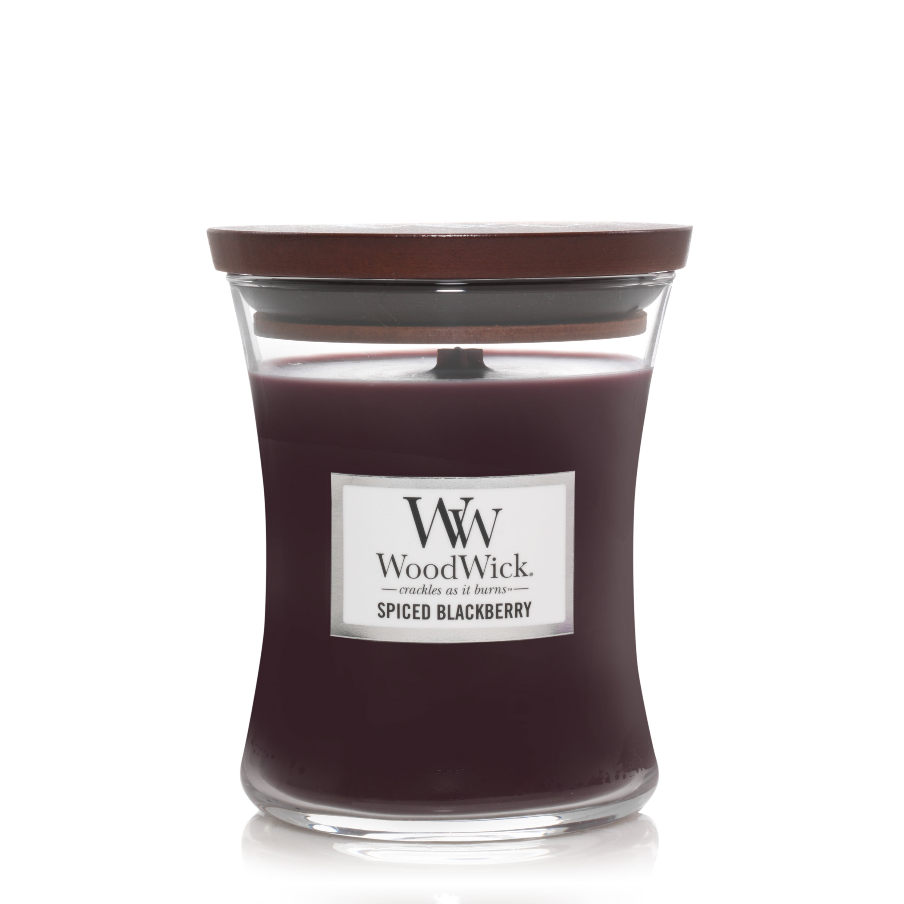 WoodWick Spiced Blackberry Medium Hourglass Candle