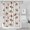 Pioneer Flower Floral Print Pattern-2, variant on Pioneer Flower Floral Print Pattern Shower Curtain 84”x72", Bathroom Decorative Shower Curtain Set with 12 Hooks, Waterproof Washable