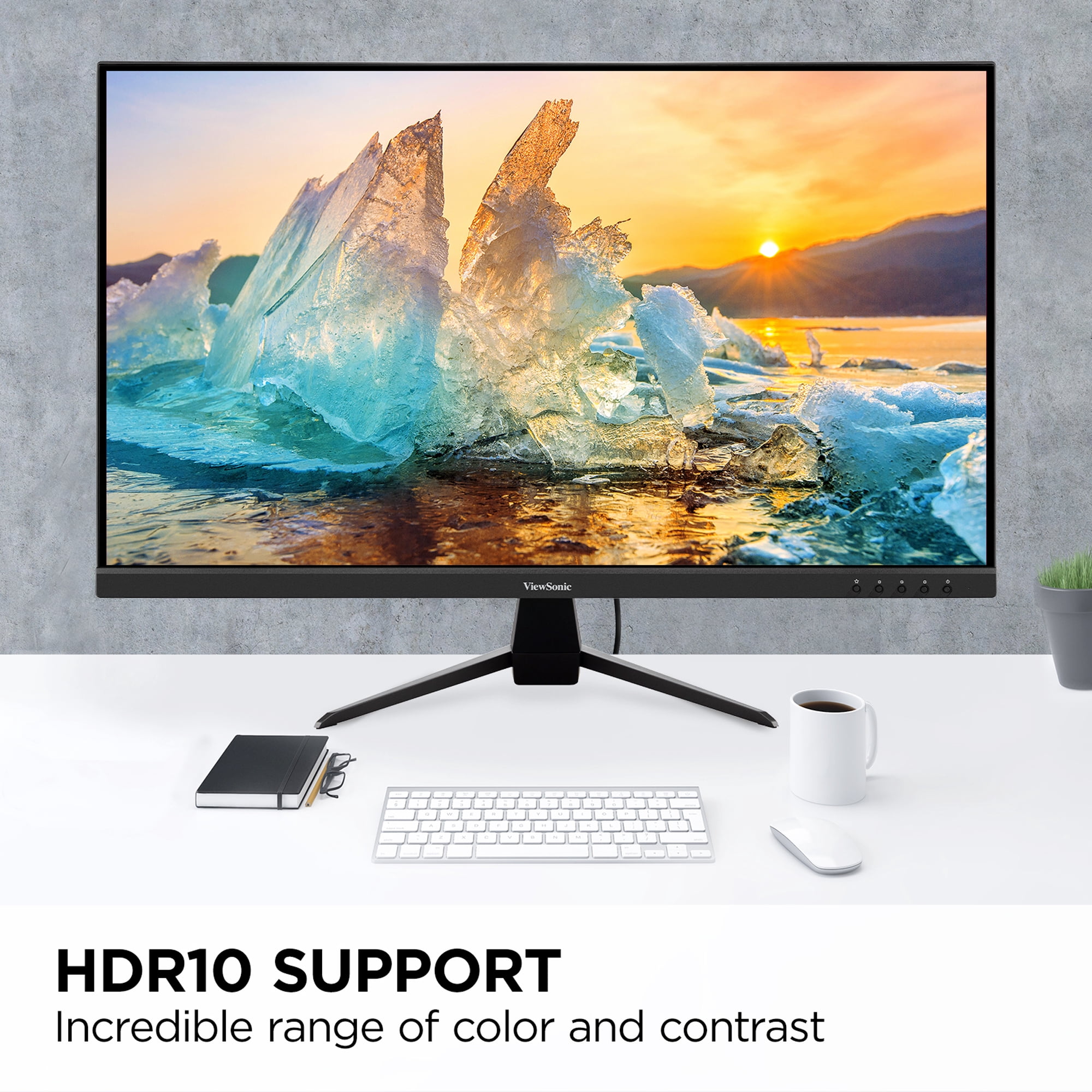 ViewSonic VX3267U-2K 32 Inch 1440p IPS Monitor with 65W USB C