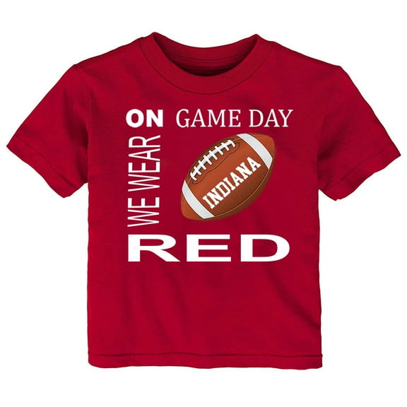 Future Tailgater On Game Day Infant Toddler Youth T-Shirt for Indiana Fans