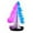 Red, variant on Qiulaii 3pcs Crystal Growing Christmas Tree Kit - Magic Science Experiment with Instant Colorful Crystal Foliage, Fun Holiday Activity & Educational STEM Toy for Family