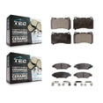 thumbnail image 1 of TEC Front Rear Ceramic Brake Pads Kit for Car Cadillac CTS with Brembo Calipers KTC-100661, 1 of 10