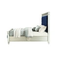 thumbnail image 4 of ACME Varian Eastern King Bed in Blue Velvet and Mirrored, 4 of 6