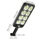 thumbnail image 3 of Lámparas Solares para Exteriores | Luz de Pared de Seguridad con Sensor de Movimiento Inalámbrico 200 COB/LED | 3 Modos | Giratoria | Uso para Estacionamiento, Jardín, Patio | 12.4x5.16 pulgadas, 3 of 8