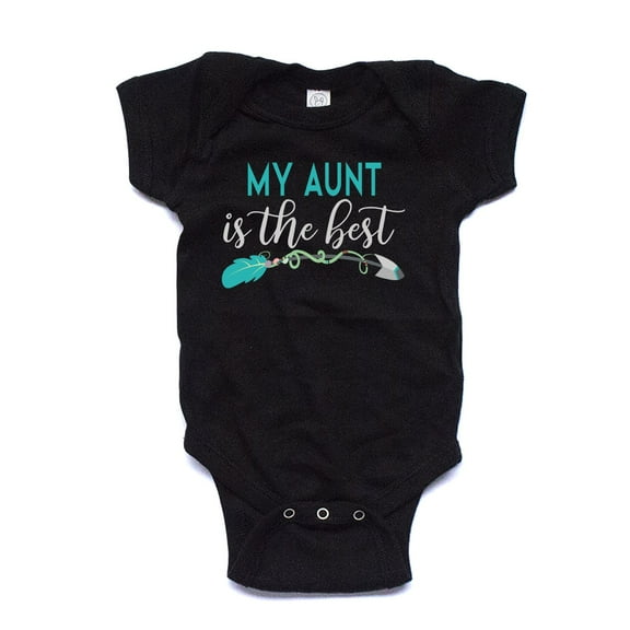 NanyCraft's My Aunt is the Best Baby Bodysuit