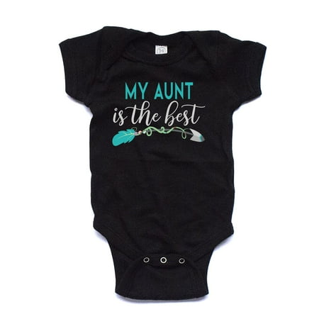 

NanyCraft s My Aunt is the Best Baby Bodysuit