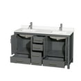 thumbnail image 6 of Wyndham Collection Wcs141460d-Qtz-Unsmxx Sheffield 60" Free Standing Double Basin Vanity, 6 of 7