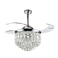 thumbnail image 1 of Ventilador de Techo Elegante con Lámpara LED de Cristal MEGALUZ  F8546A-500, 1 of 2