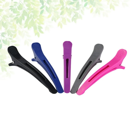 GAXIRE 12Pcs Hair Section Clips for Women, Plastic Hair Clips Assorted Colors, Perfect for Formal Parties and Everyday Styling