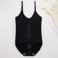 thumbnail image 4 of MaFYtyTPR Women's Shapewear Bodysuits Solid Color Buckle One-Piece Corsets Clothes Ladies Tummy Control Bodysuit Z-Black XL, 4 of 6