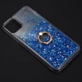 thumbnail image 5 of Kaleidio Case For iPhone 12 Pro Max (6.7") [Waterfall Quicksand] TPU Slim Gel [Ring Stand] Hybrid Skin Cover [Liquid Glitter Blue], 5 of 5