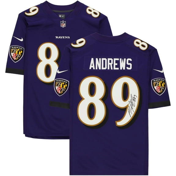 Mark Andrews Baltimore Ravens Autographed Purple Limited Jersey - Fanatics Authentic Certified