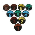 thumbnail image 2 of Numbered Spot Markers,  Training Spot Markers Bright Color  For Basketball For Basketball Sports, 2 of 8