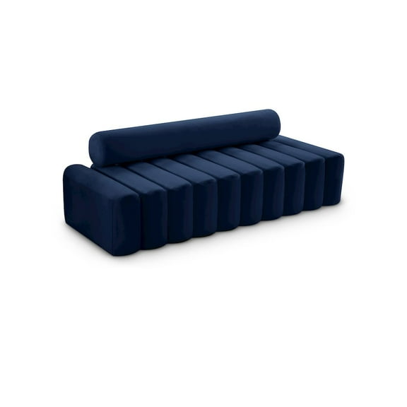 Meridian Furniture Melody Navy Velvet Sofa