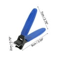 thumbnail image 4 of Unique Bargains 1 Pc Splash-proof Nail Clipper for Women for Men Blue, 4 of 7