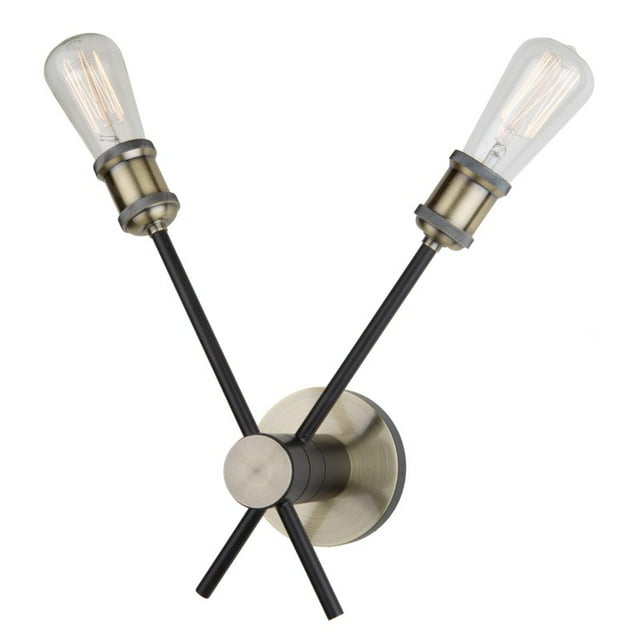 Artcraft Lighting Tribeca Applique Murale en Laiton Satin Noir Mat