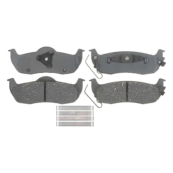 Disc Brake Pad Set Fits select: 2005-2006 JEEP GRAND CHEROKEE, 2004-2015 NISSAN TITAN