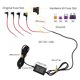 thumbnail image 4 of Riwesomey Kit de fusibles para cables duros Juego de dureza de la cámara de salpicadero del coche Grabadora de conducción DVR Kit de cables duros Soporte Paneles de instrumentos para automóviles Riwesomey VI3738-00B, 4 of 6