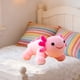 thumbnail image 4 of Lindo peluche de salamandra de cuatro patas | Peluche suave | Ojos grandes y expresión sonriente | Decoración infantil | Multicolor, 4 of 6