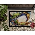 thumbnail image 3 of Carolines Treasures JMK1091JMAT Blue Crab Door Mat Indoor Rug or Outdoor Welcome Mat 24x36 Doormat  36"L x 24"W, 3 of 4