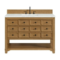 James Martin Vanities 505-V48-3Enc Malibu 48" Free Standing Single Basin Vanity Set -