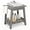 Gray, variant on HDPE Shower Bench for Inside Shower, Non-Slip Shower Stool with Handle & Storage Shelf, Bathroom Safety Seat for Shaving Legs, Elderly & Adults Gray