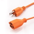 thumbnail image 4 of Cable de extensión eléctrico para exteriores de 50 pies de CA, 12 AWG, 3 clavijas, cable de extensió Abanopi Amarillo/50 pies, 4 of 7