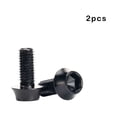 thumbnail image 4 of Sidaley 2 piezas de soporte para botella de agua de bicicleta de montaña, tornillo decorativo de repuesto, tornillos hexagonales modificados Bombillas para automóviles Negro, 4 of 6