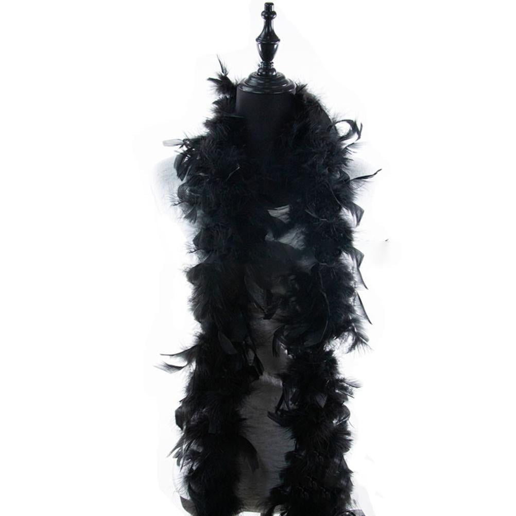 Black Feather Scarf 180cm Plume Artificielle Boa, Poids 80g, Écologique  Pour Artisanat, Fournitures De Fête, Accessoires
