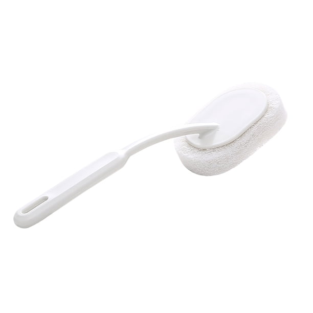 Matsuzay Gran oferta, 1 pieza, cepillo de esponja, mango largo, herramienta de de baño, fregador de fregadero de cocina para olla, cacerola, Suministros de limpieza para el hogar Blanco Matsuzay HA004003-01