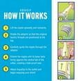 thumbnail image 4 of Baby Buddy AquaSip Bottle Adapter, Two-Sided for Baby & Toddler, BPA-Free Silicone, 2 Count, 4 of 7