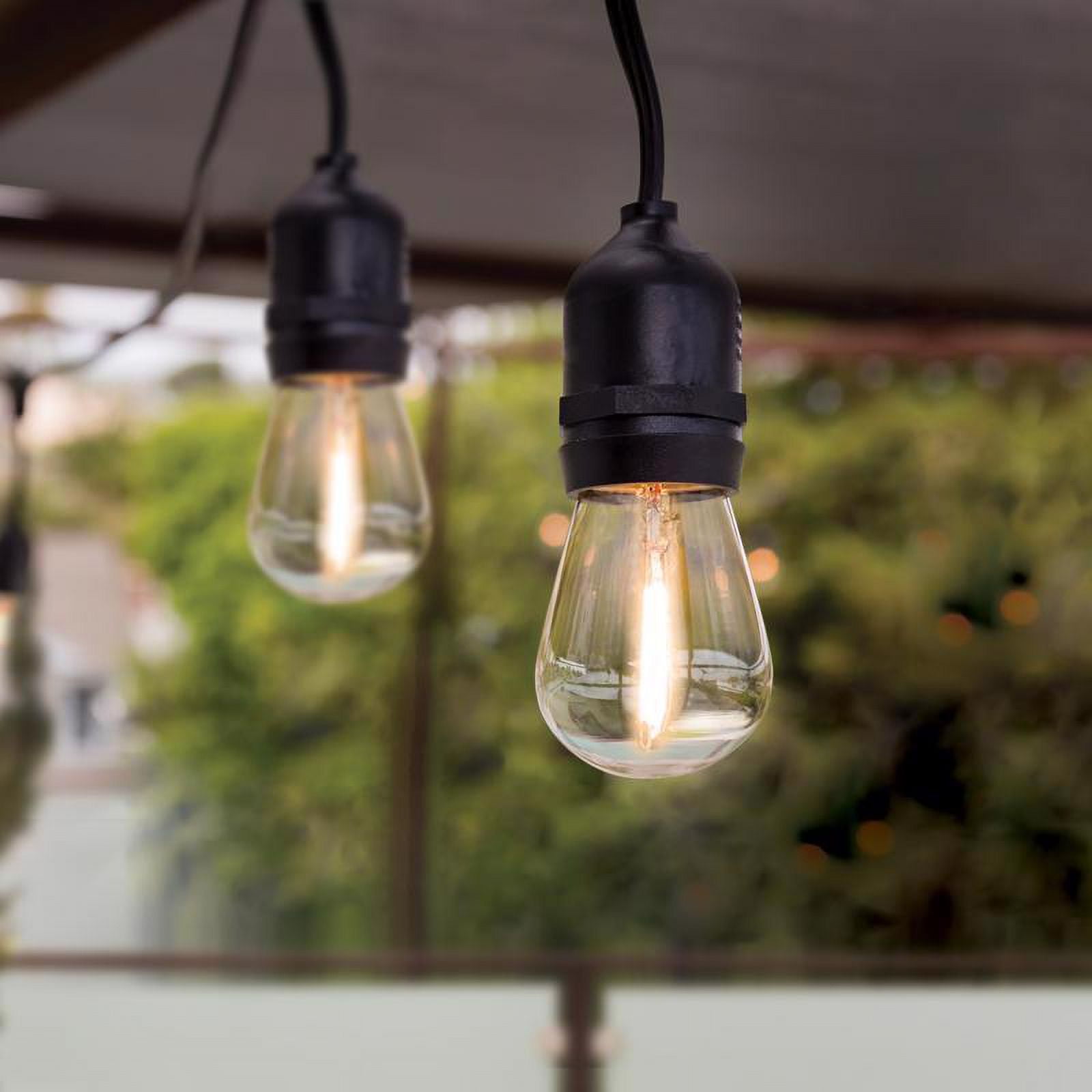 Feit Electric, String Lights, 24 ft. Amber LED with Remote
